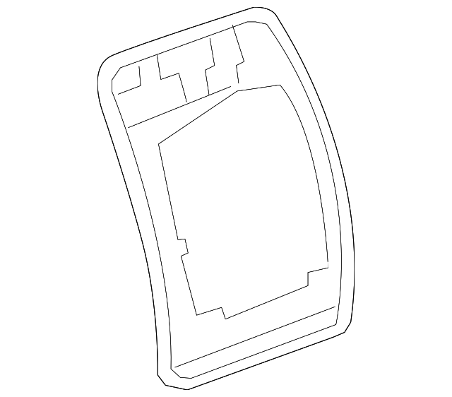 20762164 LOWER COVER, LEFT