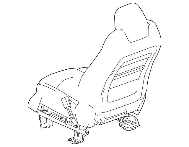 20908775 SEAT BACK COVER, RIGHT