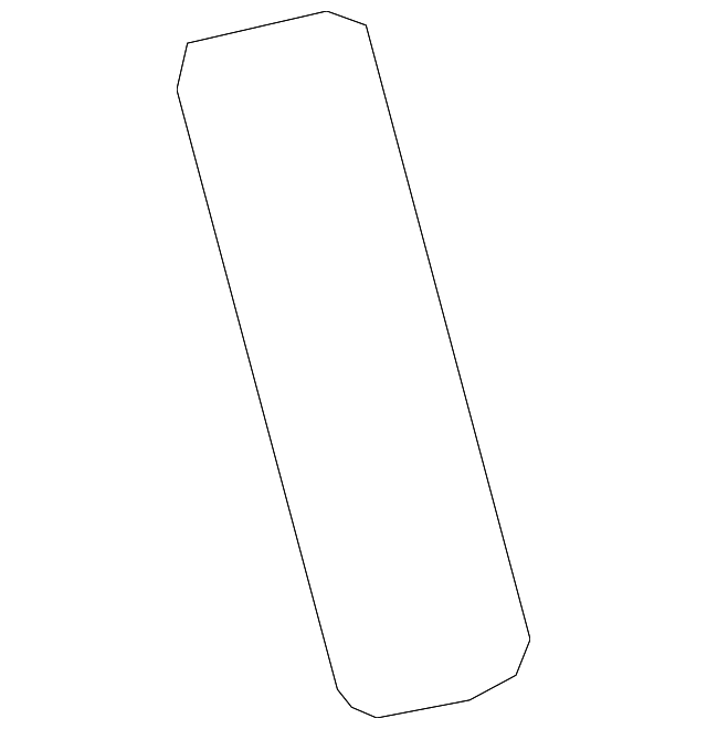 20845943 Деталь SEAT BACK PANEL, RIGHT
