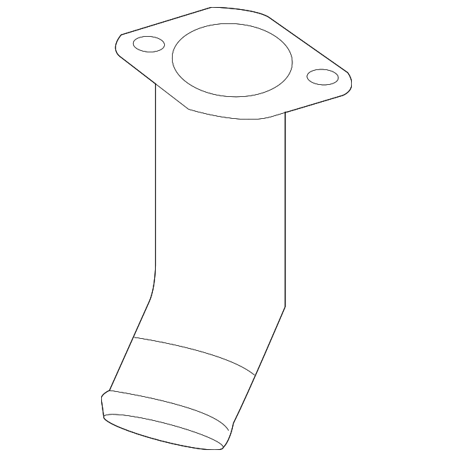 1515A057 Деталь AIR OUTLET TUBE