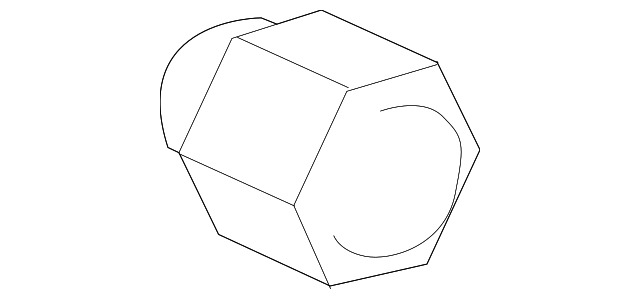4321582Z00 Деталь WHEEL NUT, RIGHT