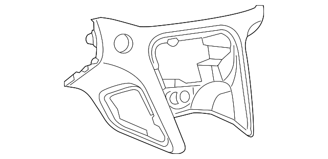 1YZ98DX9AD Деталь FRONT CONSOLE