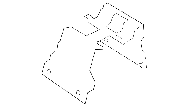 68087864AB Деталь CONSOLE BASE BRACKET