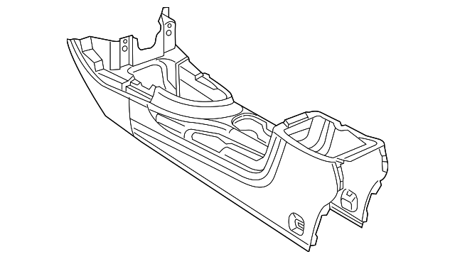 1YZ07DX9AC Деталь CONSOLE BASE