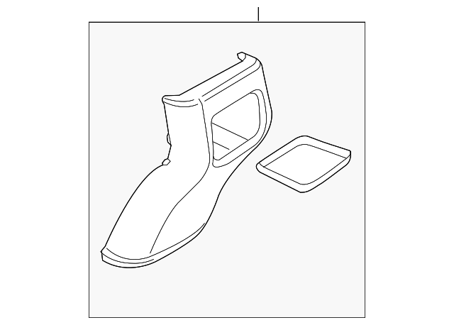 1WV01DX9AD Деталь REAR COVER