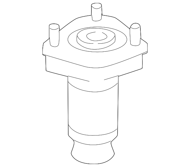 48760-48010 SUPPORT, LEFT