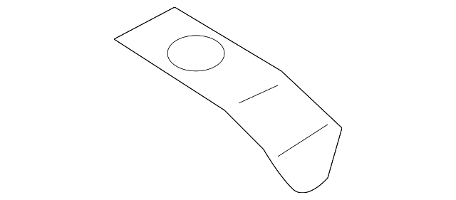 72152SA000 Деталь HEATING UNIT LOWER BRACKET