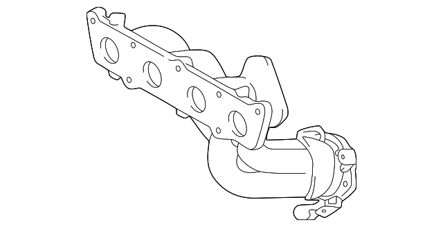 17140-88602 Деталь EXHAUST MANIFOLD