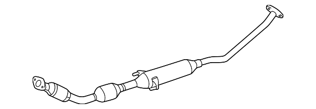 17410-0D171 Деталь CONVERTER & PIPE