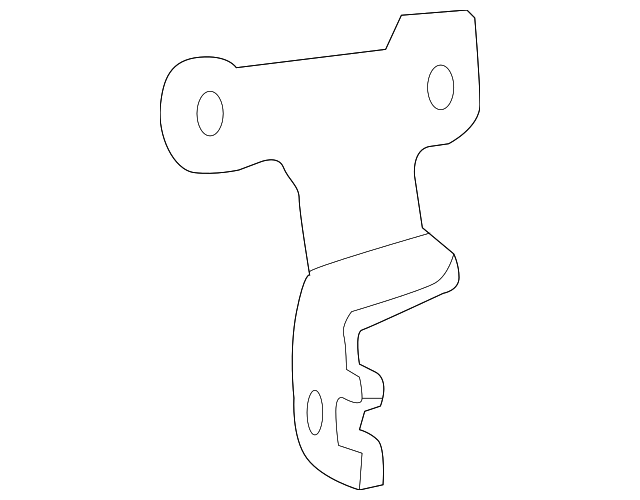 2124600235 Деталь PRESSURE LINE UPPER BRACKET