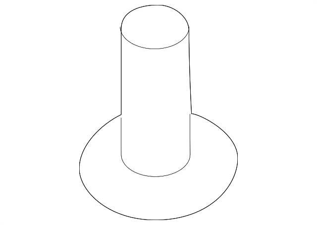 4389940AB Деталь ROCKER MOLDING RETAINER, RIGHT