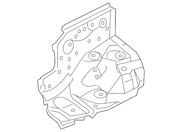 53711-12280 Деталь FRONT PANEL, RIGHT