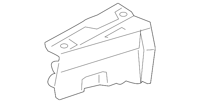 53732-12140 Деталь UPPER RAIL, LEFT