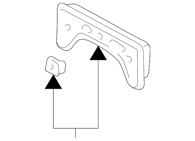 52121-02030 Деталь LICENSE BRACKET