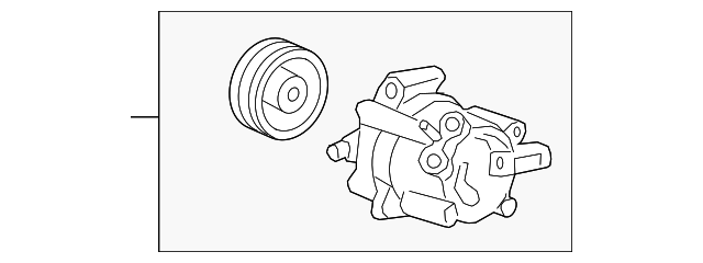 22904423 Деталь COMPRESSOR ASSY