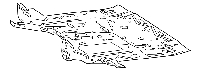9066160052 Деталь FRONT FLOOR PAN