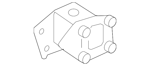 52015-78010 Деталь MOUNT BRACKET, RIGHT