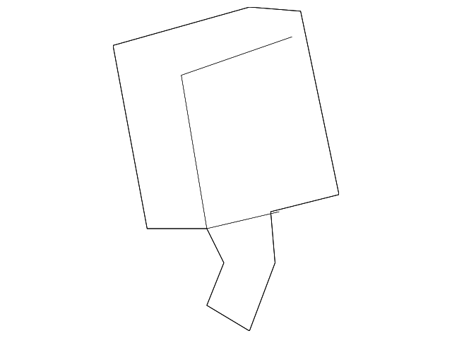 52162-78901 Деталь BUMPER COVER PLATE