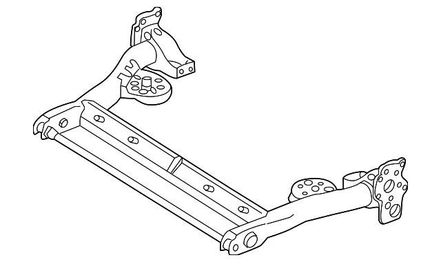 8E0500051R Деталь AXLE BEAM