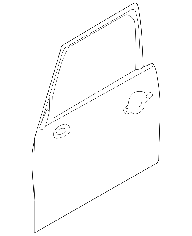 41-00-7-327-445 Деталь DOOR SHELL, LEFT
