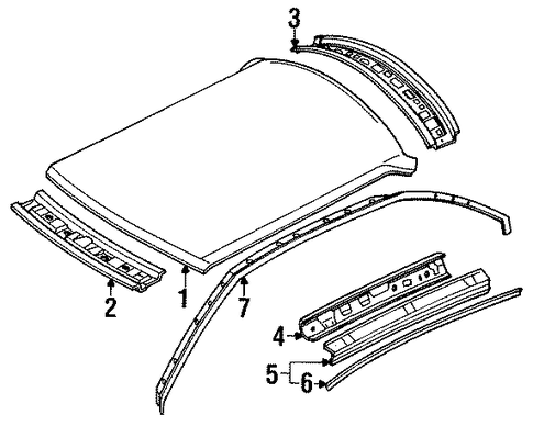 Q45 ROOF & COMPONENTS