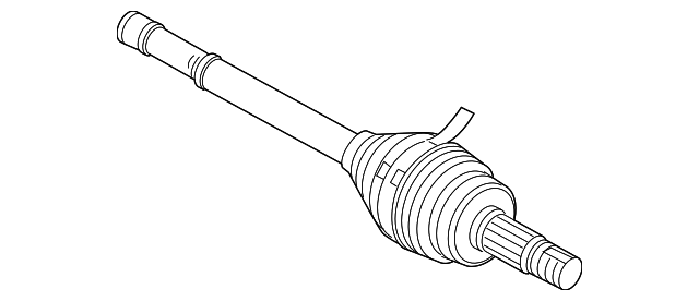 42370-49285 OUTER JOINT ASSY, LEFT