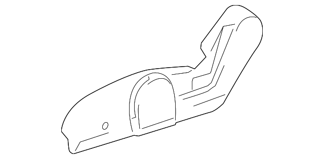 8572078J20 Деталь SIDE COVER, LEFT
