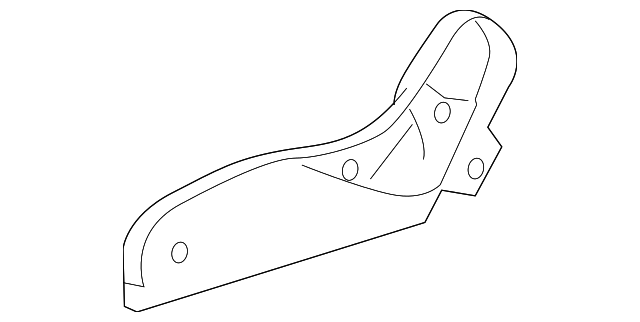 8574078J20 Деталь SIDE COVER, RIGHT