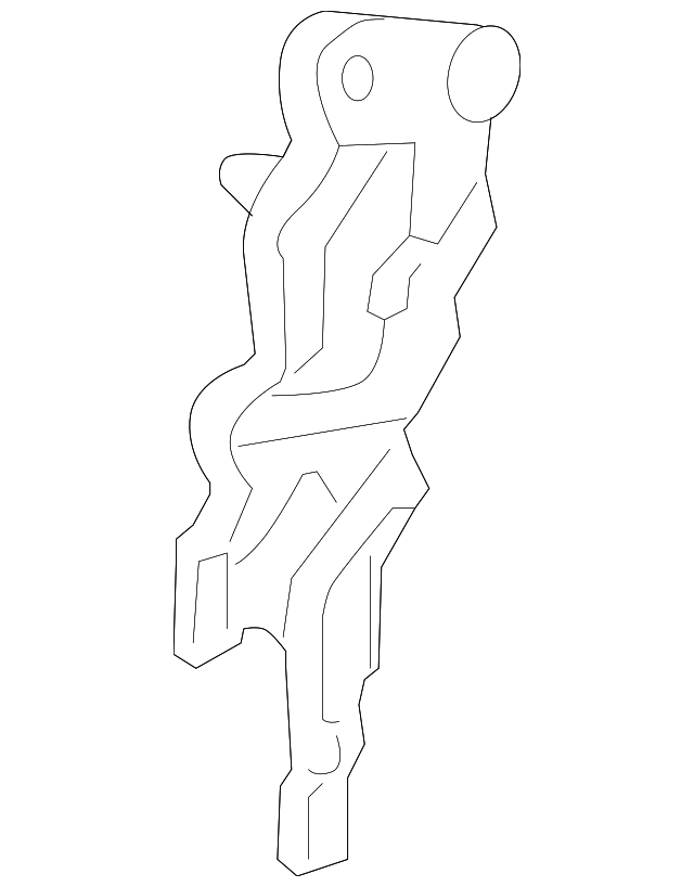 72740-0C090 Деталь RECLINE ADJUSTER, LEFT
