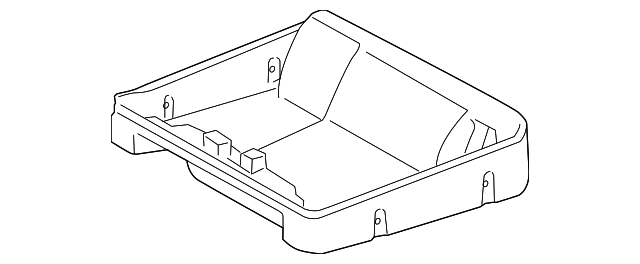 72907-0C050-B1 Деталь LOWER COVER