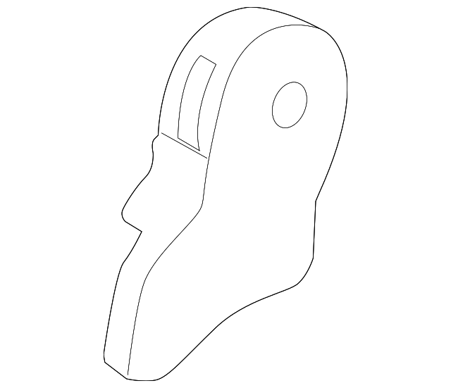 71834-0C030-B0 Деталь OUTER COVER, LEFT