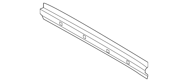 65751-B1000 Деталь REAR CROSSMEMBER