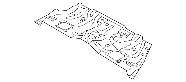 65511-B1000 Деталь CENTER PANEL