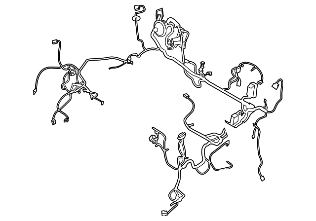 CV6Z-14290-NMA Деталь WIRE HARNESS
