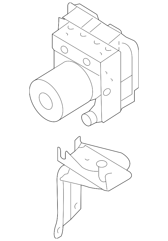 58900-2B800 Деталь ABS CONTROL UNIT
