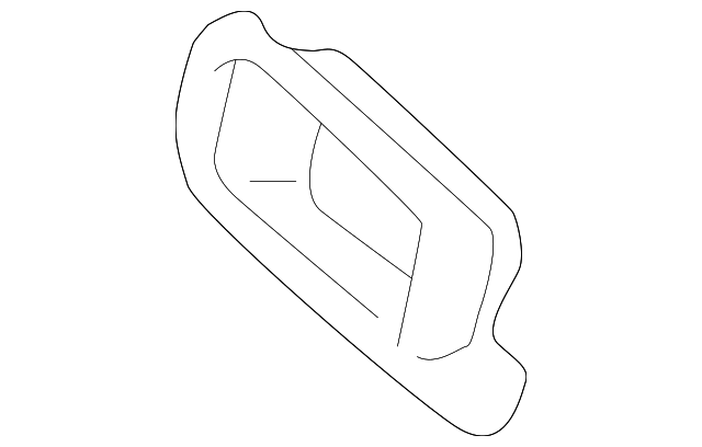 4580043AC Деталь CAP, LEFT