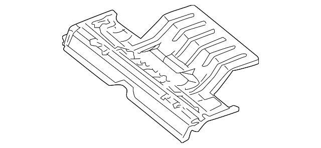 4580034AF Деталь CENTER FLOOR PAN