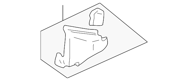 4580337AD Деталь REINFORCEMENT, LEFT