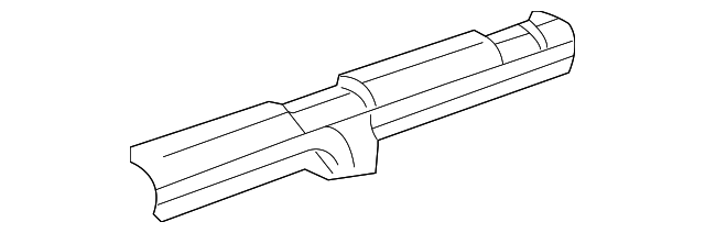61211-02030 Деталь SIDE RAIL, RIGHT