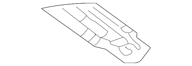 63133-02010 Деталь REAR HEADER