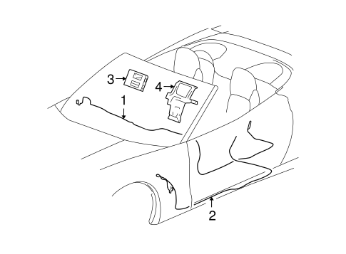 Corvette ANTENNA & RADIO 2