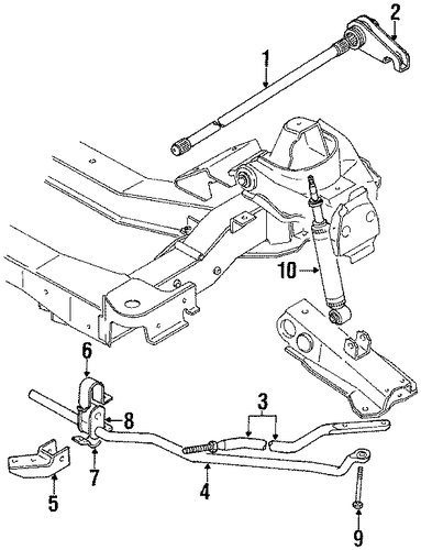 Pickup TORSION BAR & STABILIZER