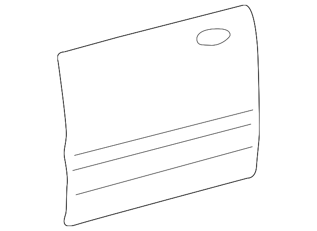 76111-3S000 Деталь OUTER PANEL, LEFT