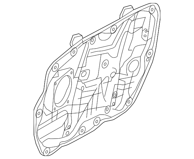 82471-3V100 Деталь REGULATOR MODULE, LEFT