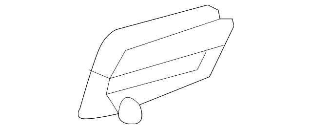 83413-3N000 Деталь DOOR GLASS RETAINER, LEFT