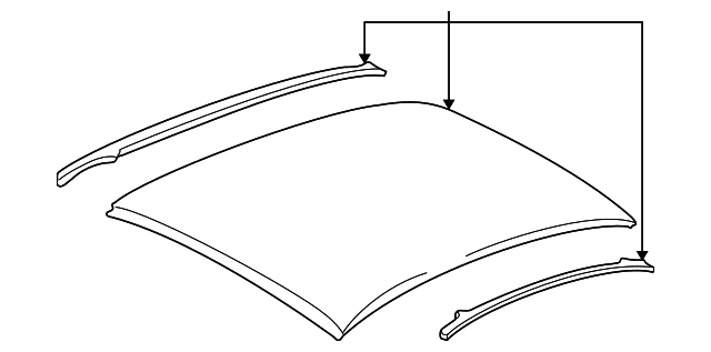 25724484 Деталь ROOF PANEL