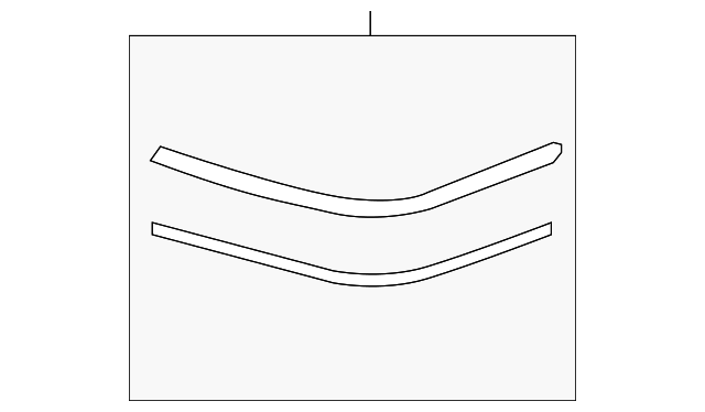 86581-3L201 Деталь MOLDING ASSY, LEFT