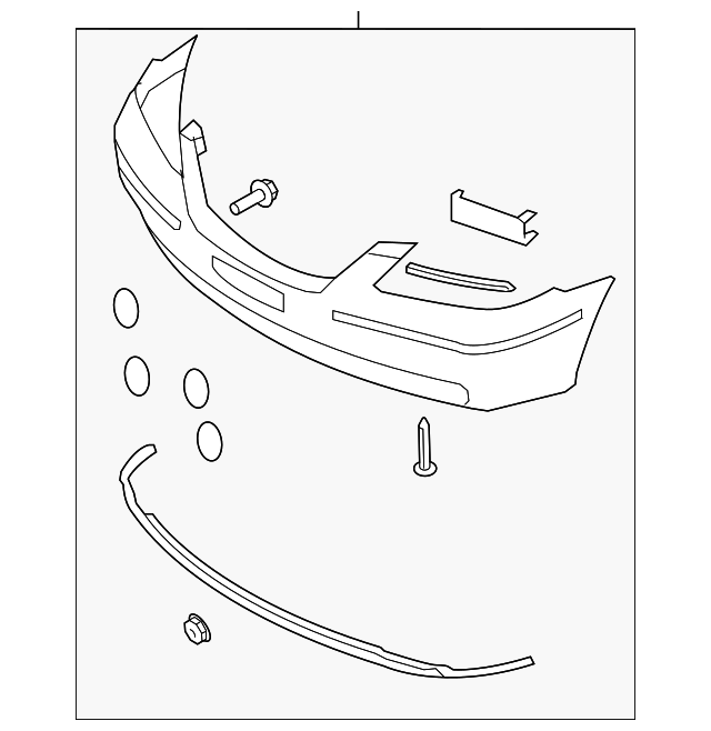 86510-3L220 Деталь BUMPER COVER