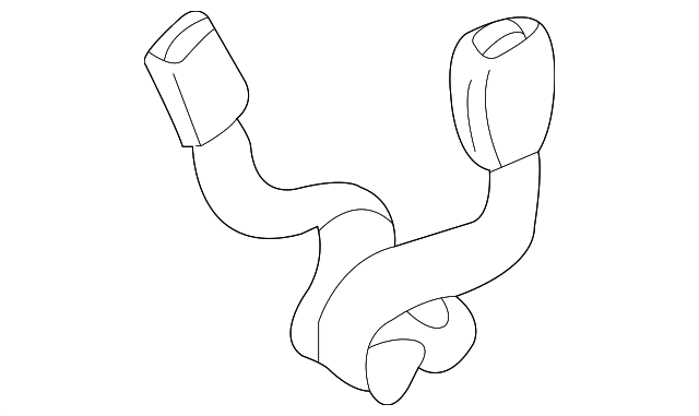 7000C813 Деталь BUCKLE, RIGHT