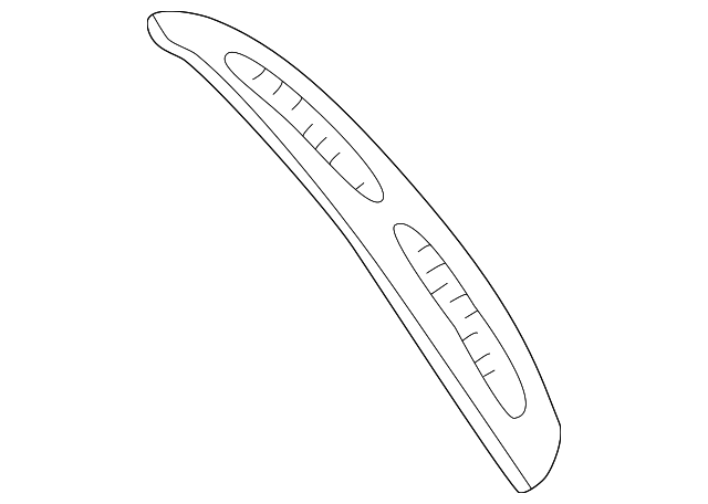 76803-0W000 Деталь VENT GRILLE, LEFT
